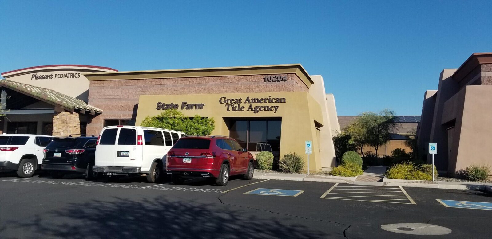 Exterior of the Peoria – Lake Pleasant branch